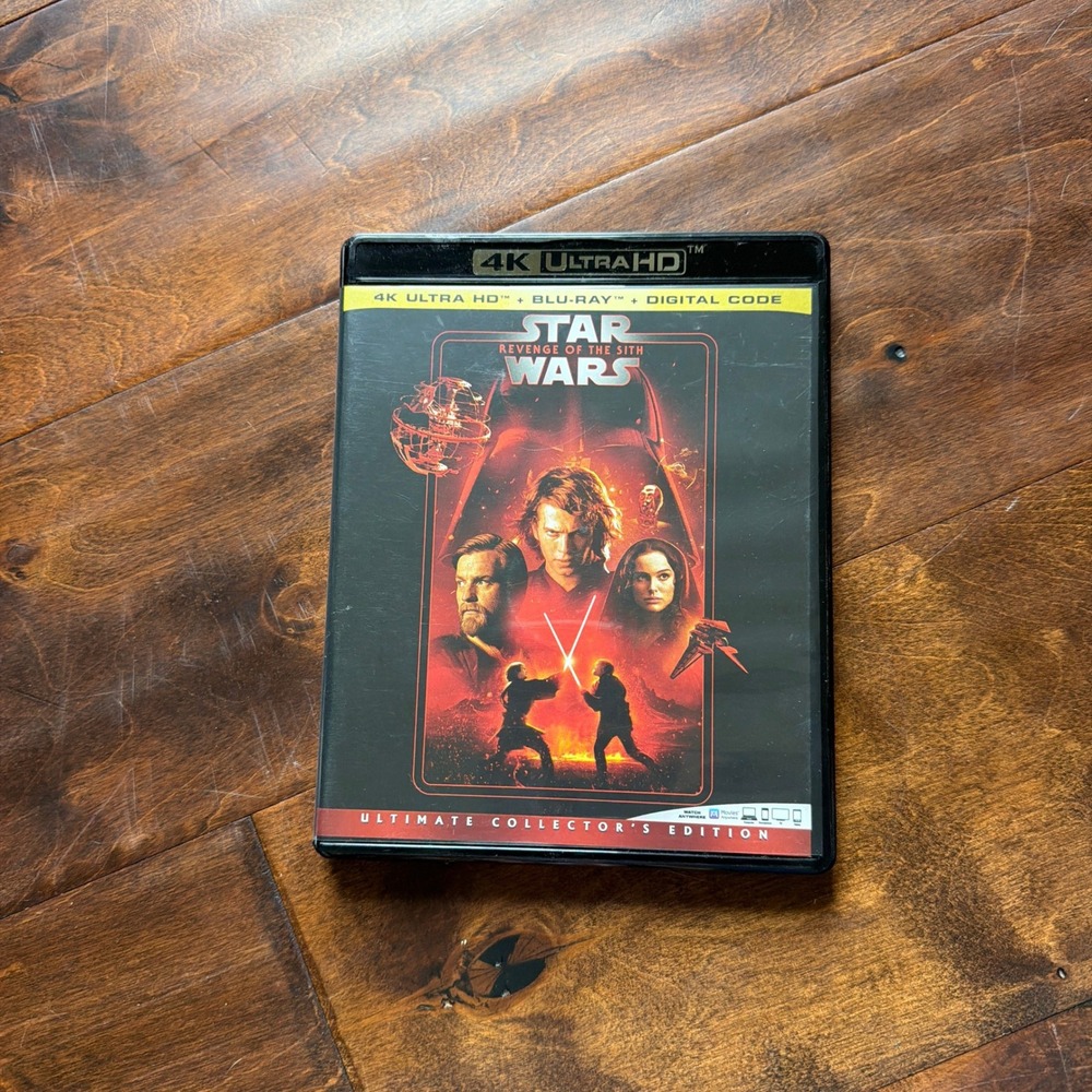 Star Wars Revenge of the Sith 4K Ultra HD Blu-ray Ultimate Collectors Edition